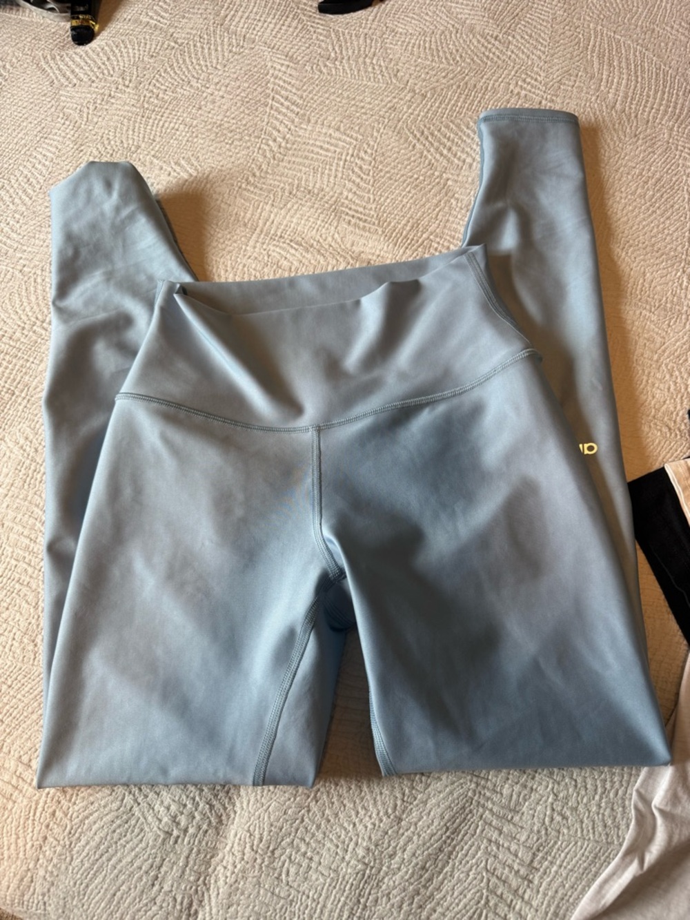 ALO Yoga High-Waist Leggings in Dusty Blue